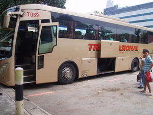 Coach from Sing to KL