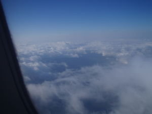 View above the clouds over ozzzzzzzzzz!!!!!
