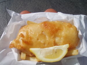 mmmm fish n chips!!!!!!!!!