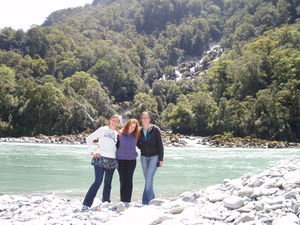 me & the girls at the waterfall!!!!!