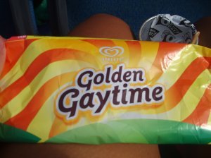 ive had a golden gaytime travelling!!!!!!