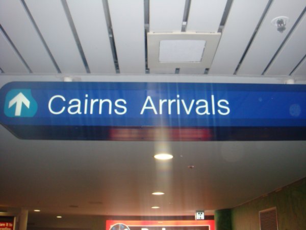 arriving in cairns, 4 months after i last did almost to the date!!!!!