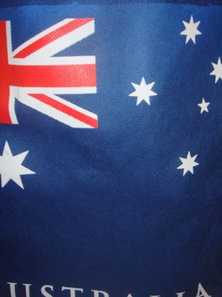 australia day bag!!!!!!