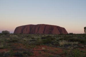 Uluru changing colour!!!!!