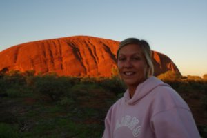 Uluru in the morning!!!!!