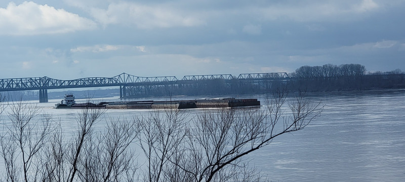 Barge Mighty Mississippi