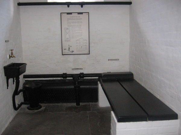 a solitary confinement room
