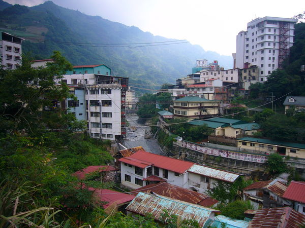 View of Lushan Hot Springs