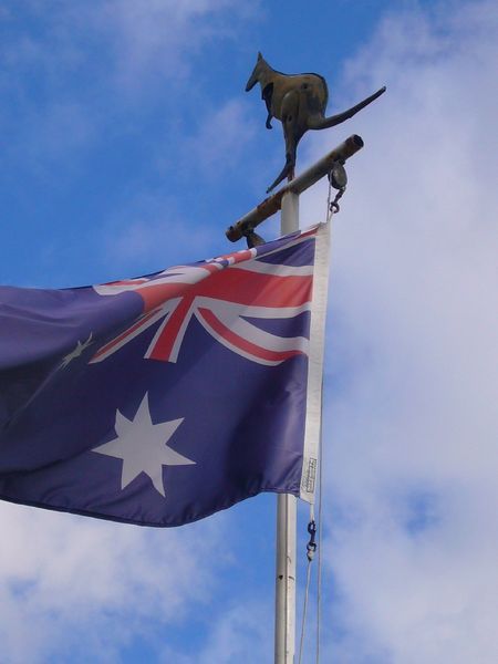 Araluen Park- Australian flag