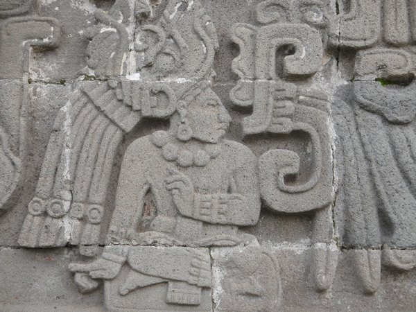 carving of an astonomer 