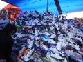 shoes piled up for sale