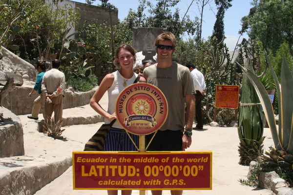Us at the Equator (the real one but not 'offical')
