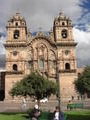 The cathedral on the Plaza de Armas