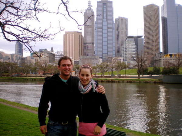 Chilling on the Yarra