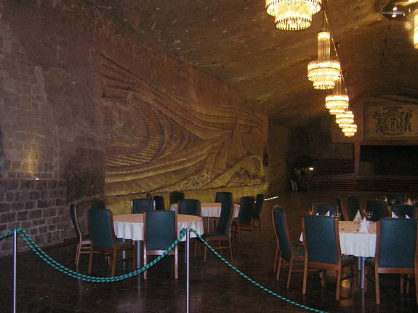 Underground banquet hall