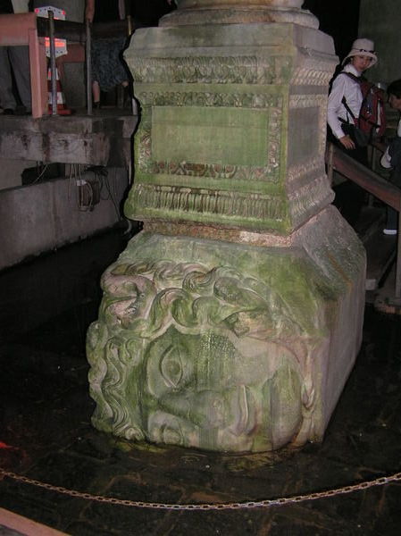 Medusa Head - Basilica Cistern