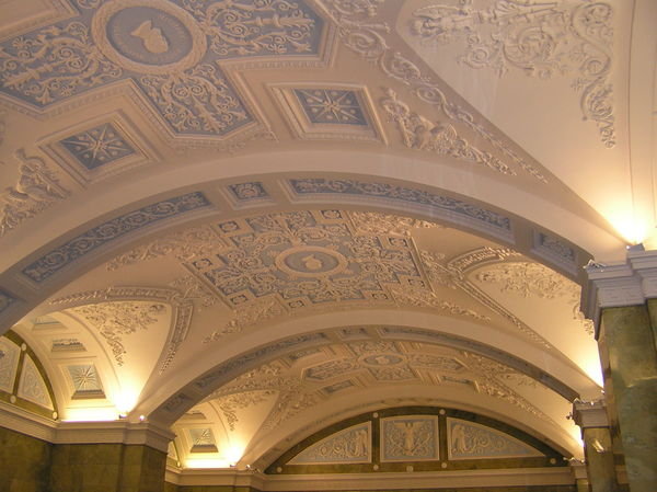 A ceiling in the Hermitage