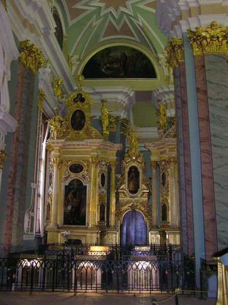 The Cathedral in the Peter and Paul Fortress