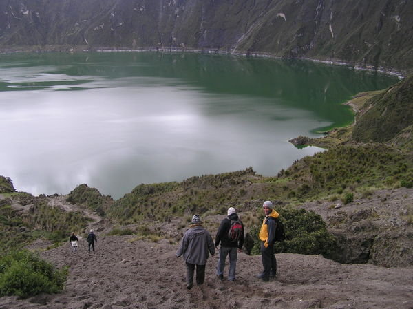 Quilotoa Lagoon (crater lake)