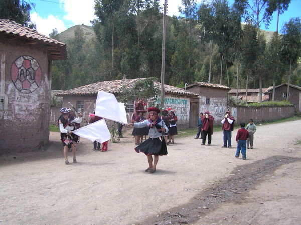 Locals from village near Cusco