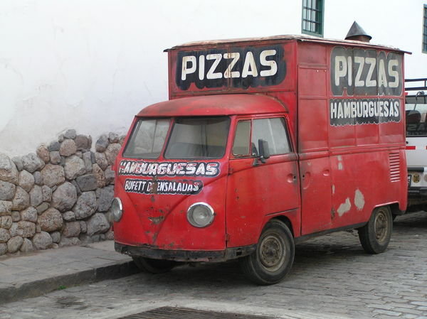 Local Cusco chuck truck