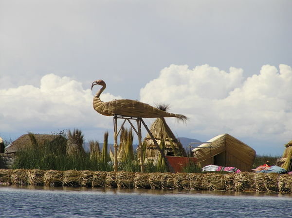 The Floating Islands on Lake Titicaca 