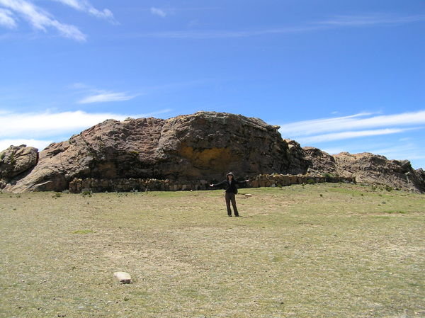 The rock from which the first Incas were said to arise