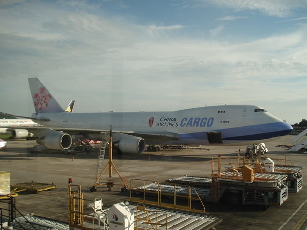 KUL: China Airlines Cargo Aircraft