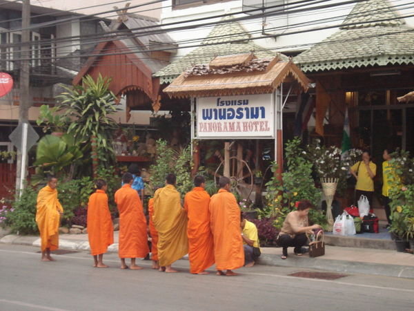 HGN: Morning Monk In Streets