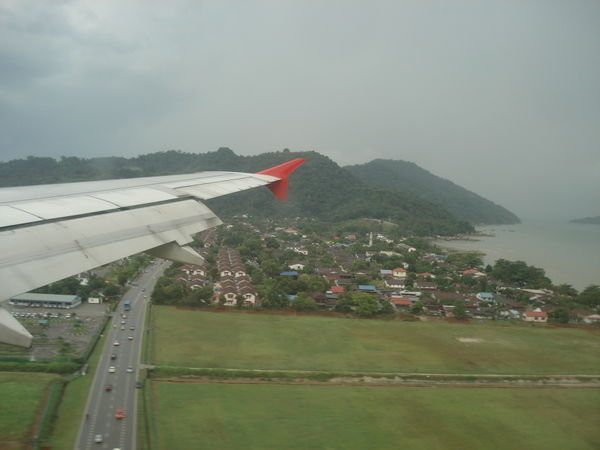 AK6312: Landing to Penang Int Airport