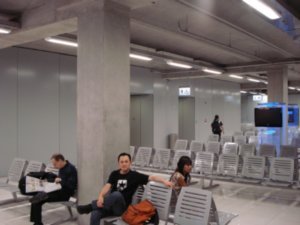 HAN2: Inside of departure hall F1a