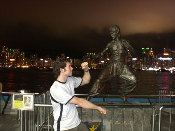 My fight with Bruce Lee, I didn't mention it because it didn't seem important.