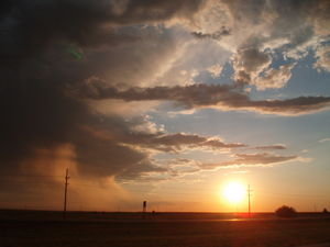 Sunset Over Kansas