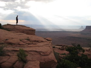 Me Looking Out Over Canyonlands