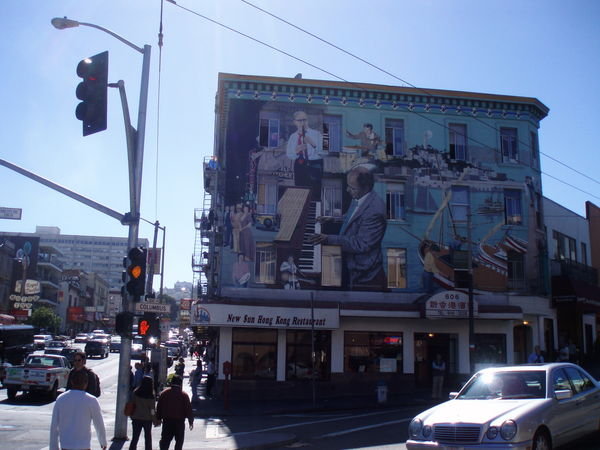 Wall Art in San Francisco's Broadway