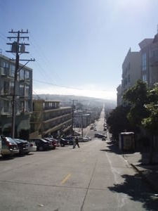 Lombard Street Minus the Bends - San Francisco