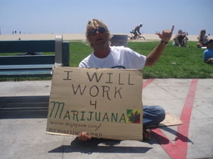 He'll Work For Cannabis and, Presumably, Munchies