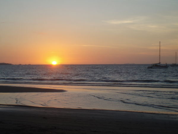 Sunset from Beach - Smuggler's Cove, Nadi, Fiji