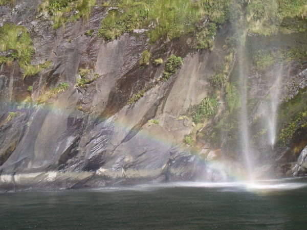 Chasing Rainbows at Millford Sound