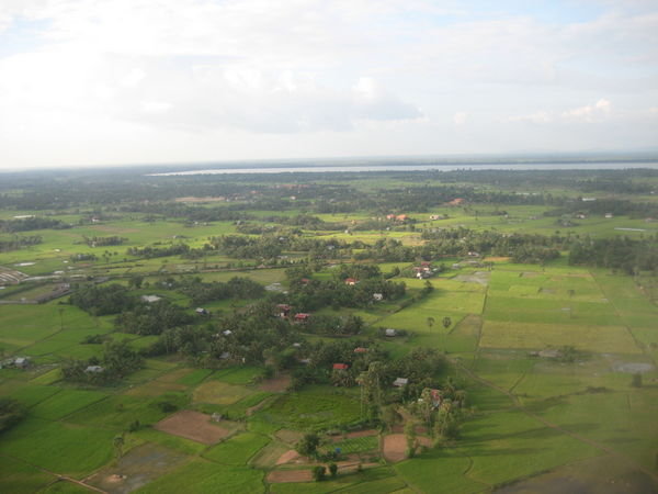 Flying Into Siem Reap Airport