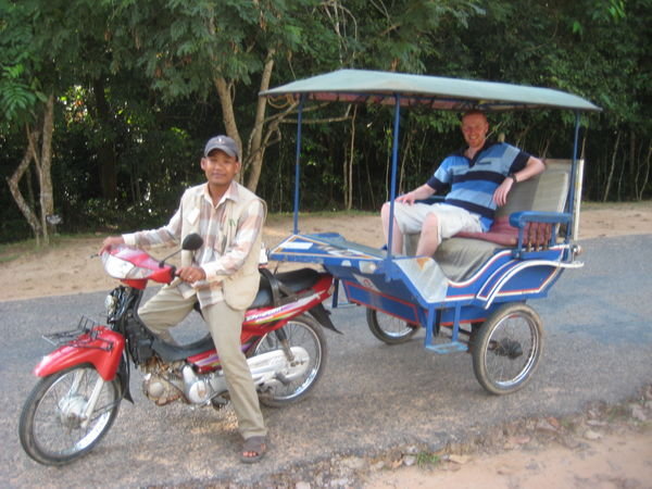 Our Tuk Tuk Guy of Two Days and Me