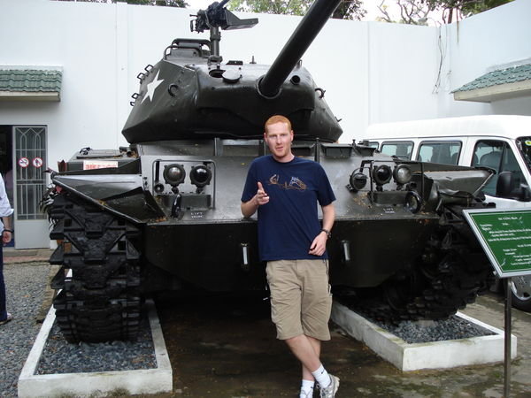 Vietnamese Tank at War Remnants Museum - Saigon, Vietnam