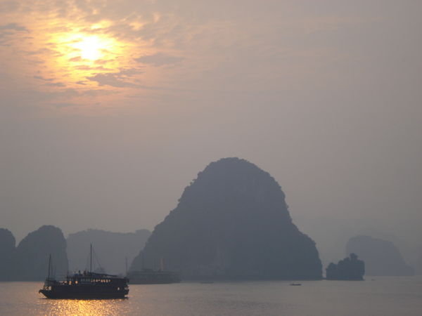 Sunset Over Ha Long Bay