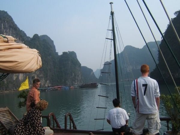 Looking Out Over Ha Long Bay