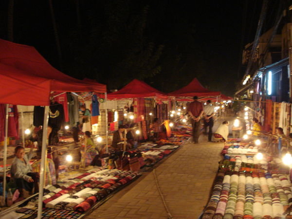 Night Market In Luang Prabang