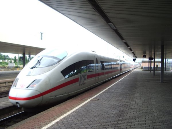 The German ICE Train.