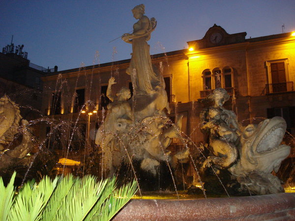 Fountains in Syracusa