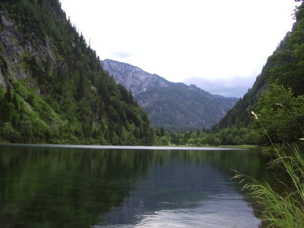 One of many beautiful lakes along Deutsche Alpenstrasse