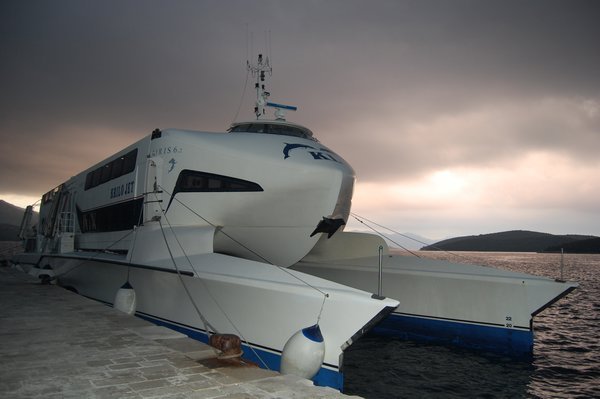 Our Catamaran To Hvar