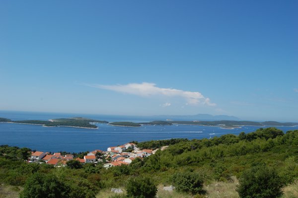 Looking Out From From Hvar
